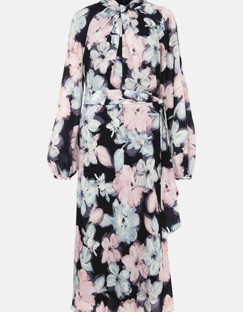 Ella Floral Print Dress