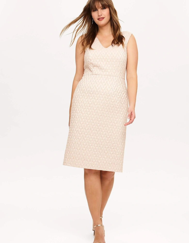 Nieve Jacquard Dress