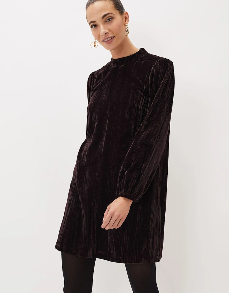 Jacinda Velvet Shift Dress