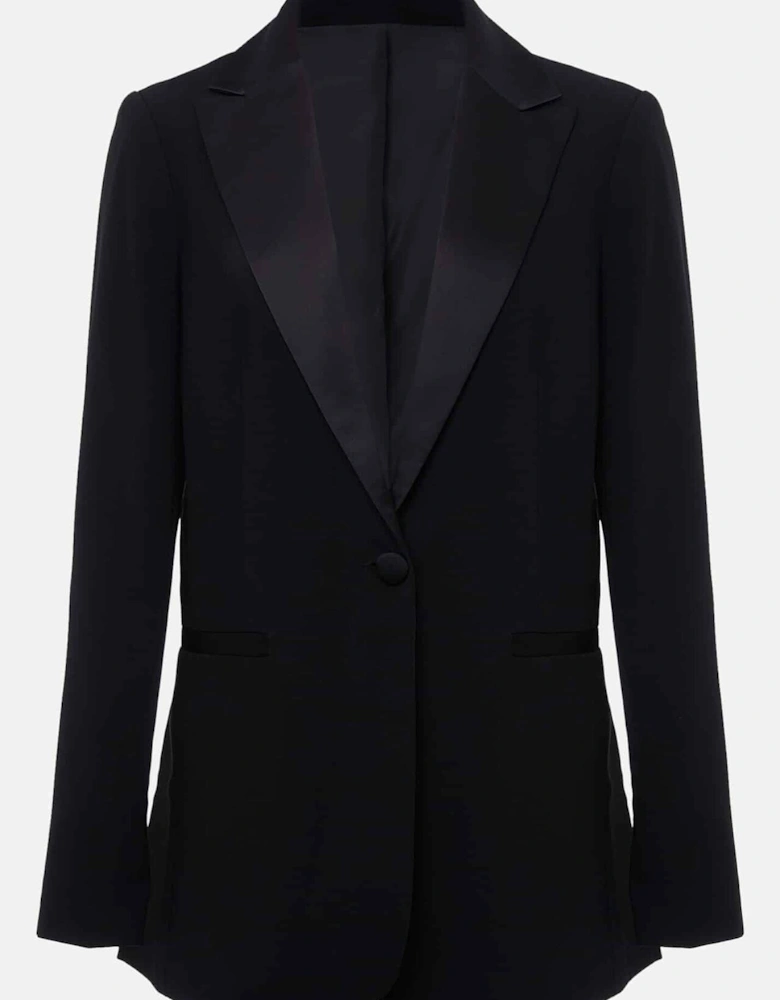 Elandra Black Tux Blazer