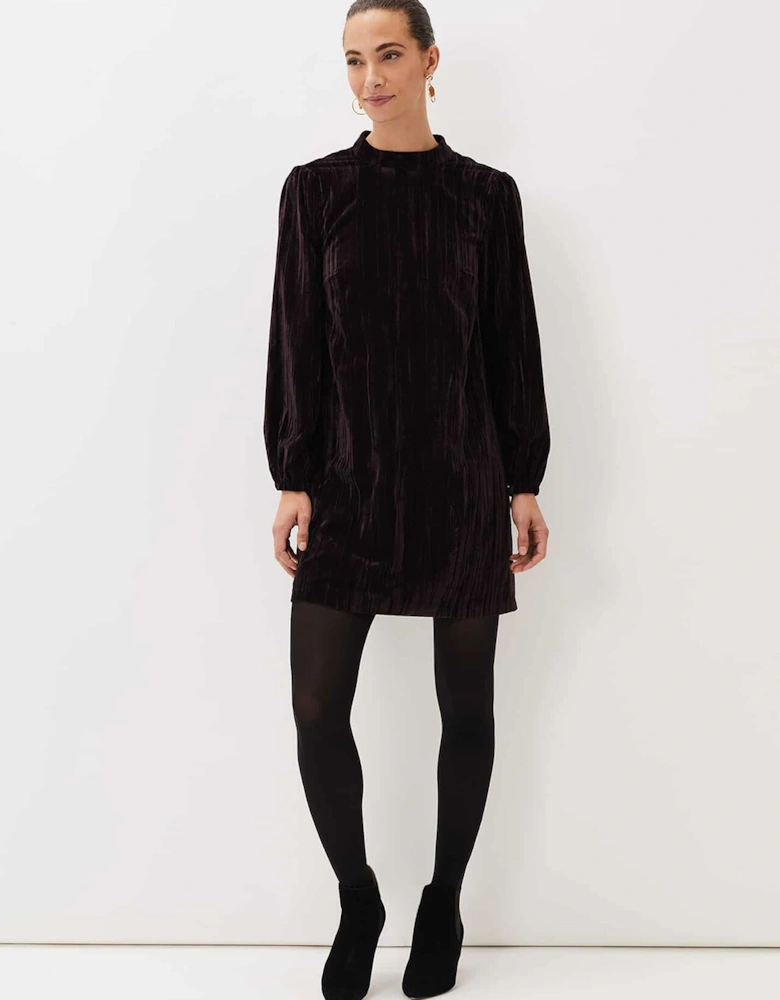 Jacinda Velvet Shift Dress