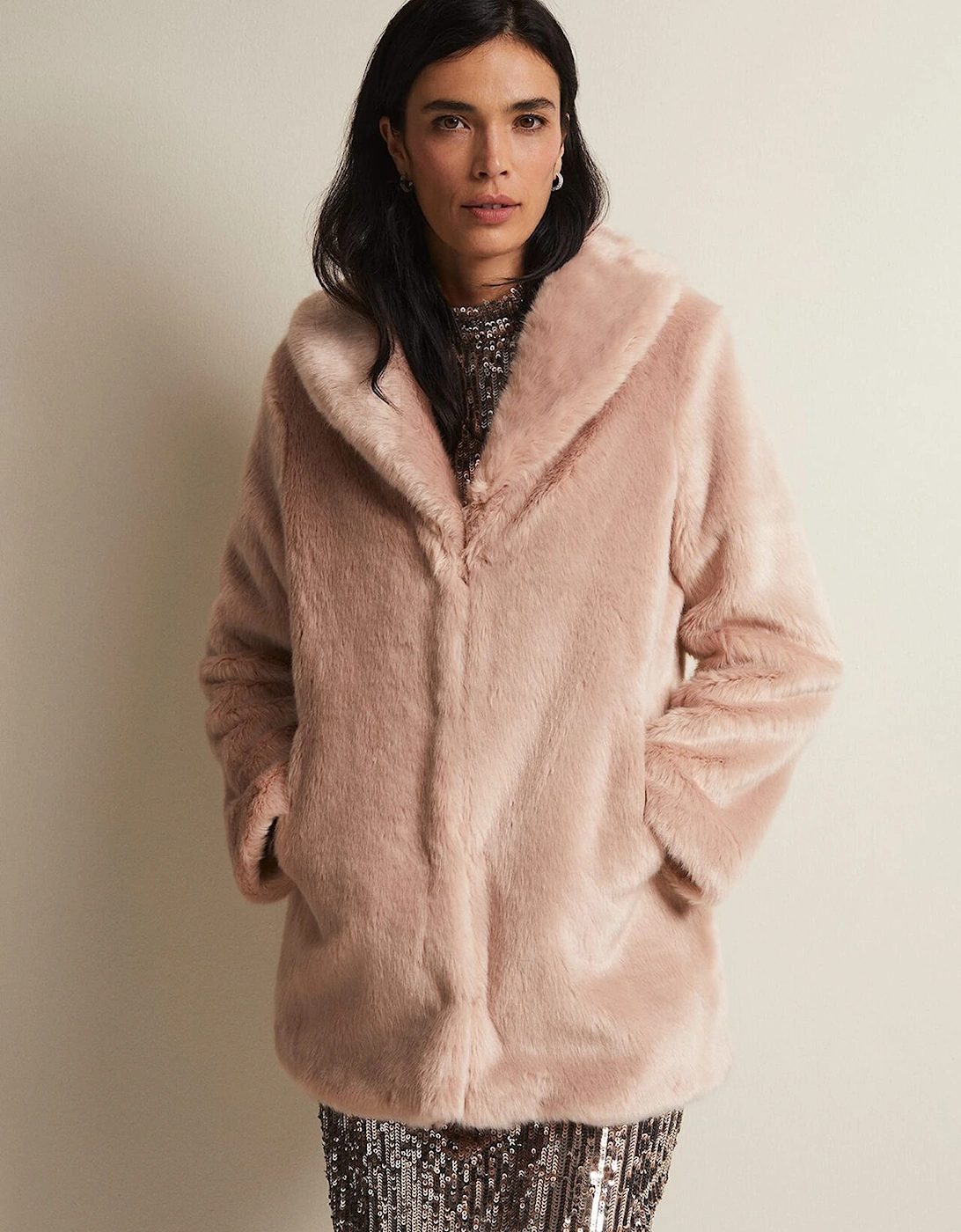 Meg Faux Fur Coat, 9 of 8