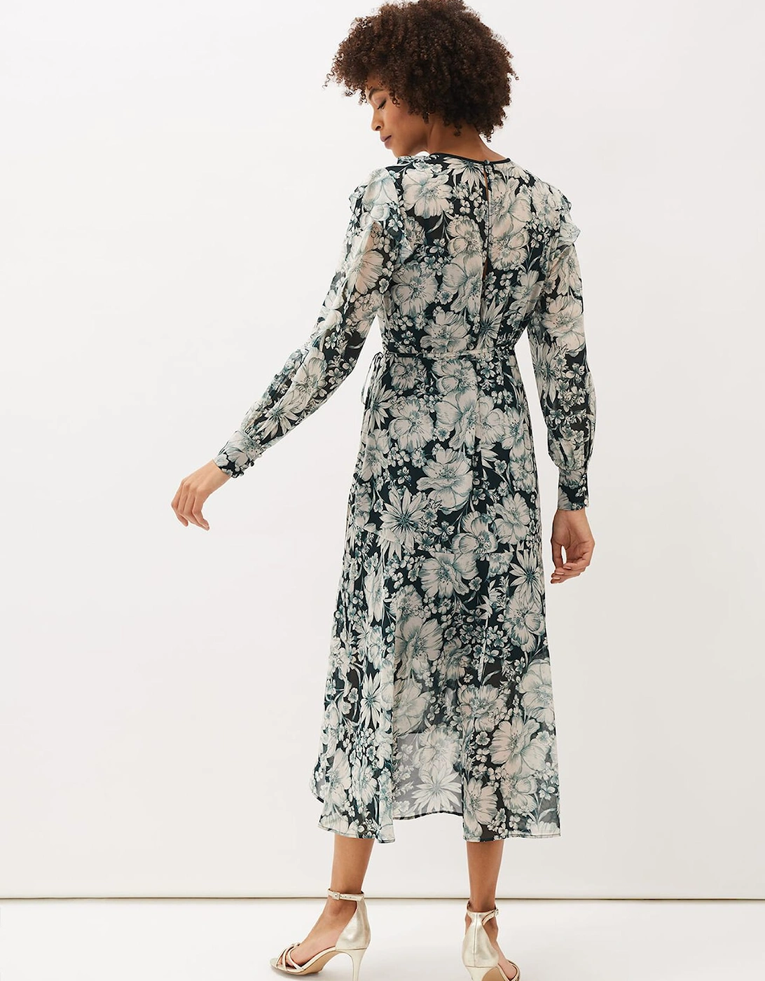 Indiana Floral Tiered Dress