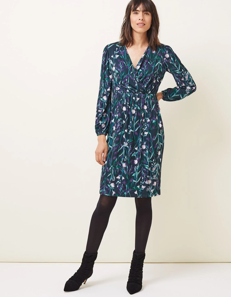 Beatrix Floral Jersey Dress