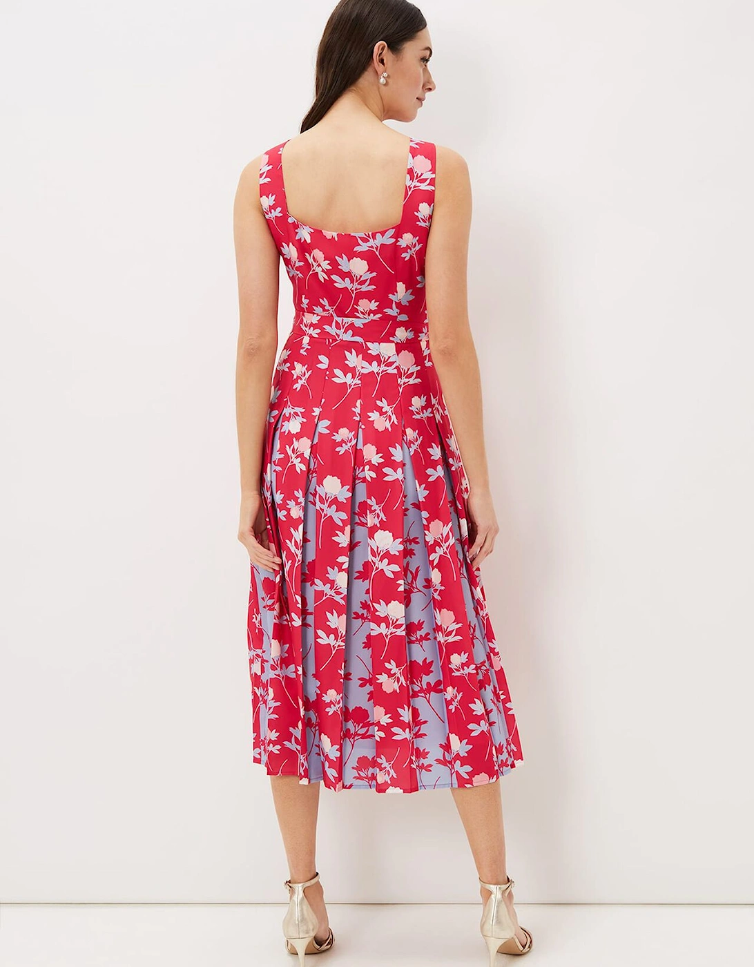 Antonella Print Fit And Flare Dress