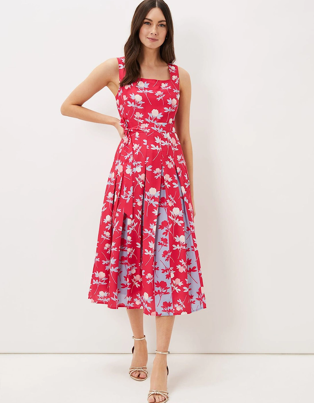 Antonella Print Fit And Flare Dress