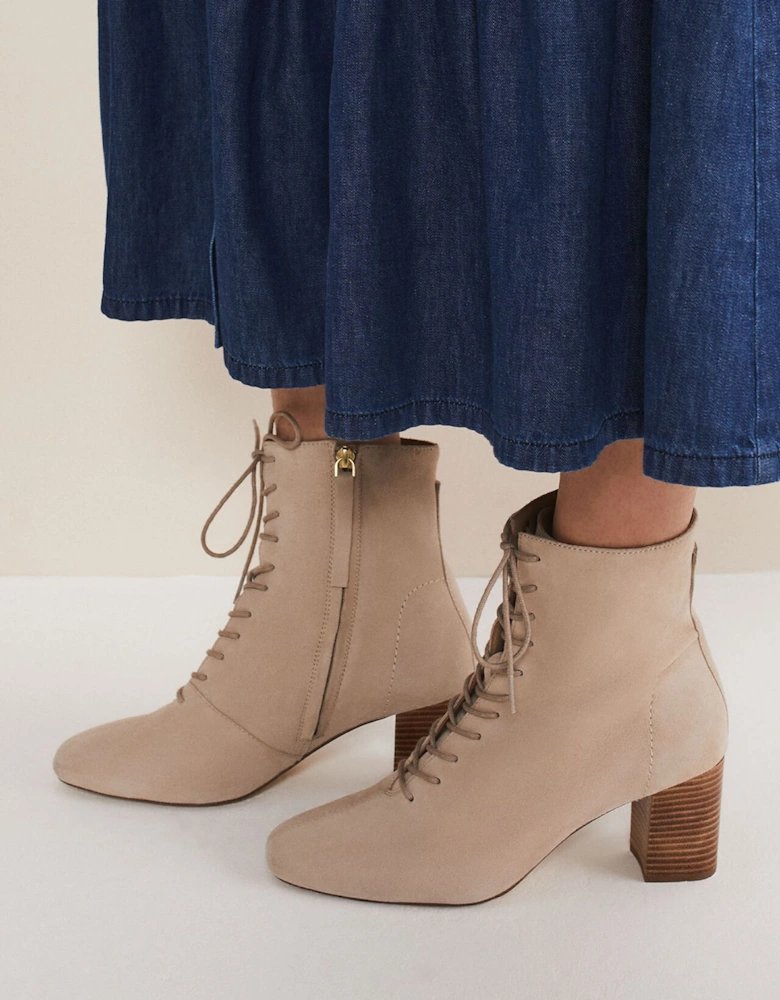 Lace Up Ankle Boot