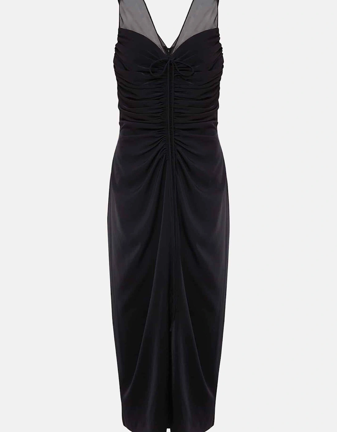 Leah Ruched Midi Dress