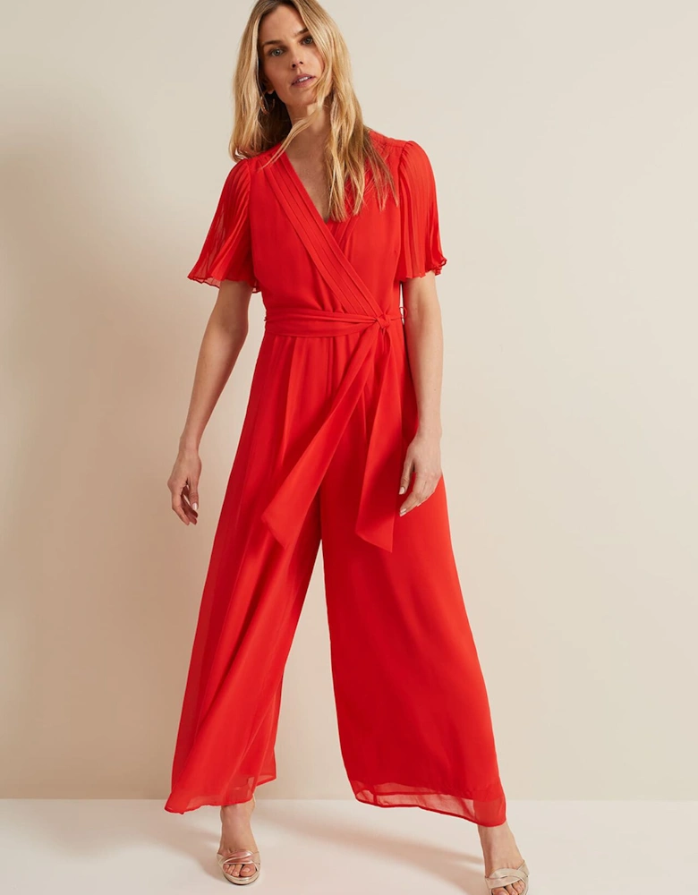 Kendall Pleat Jumpsuit