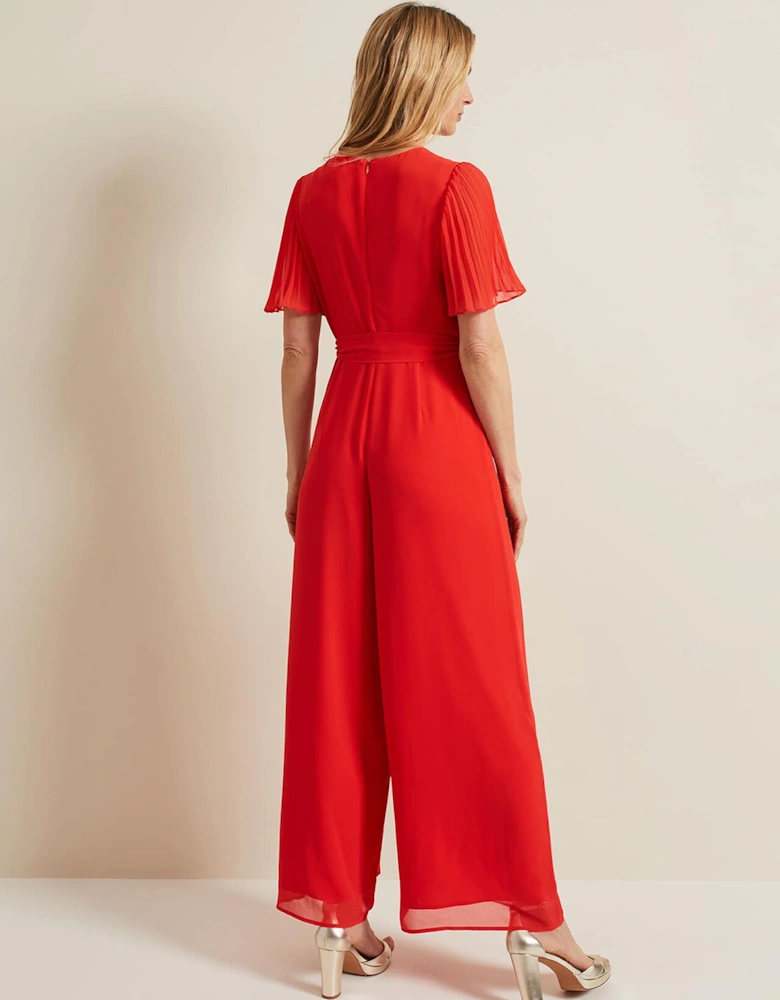 Kendall Pleat Jumpsuit