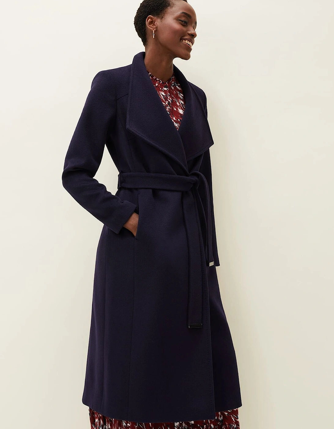 Thea Wool Trench