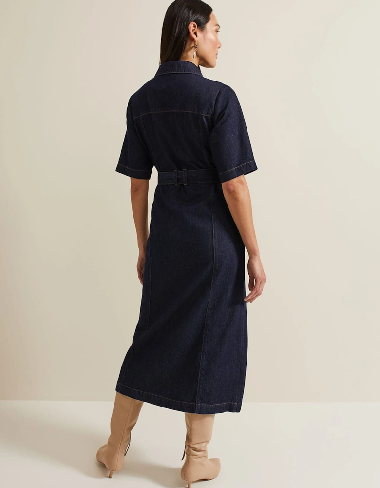 Sonny Denim Midi Dress