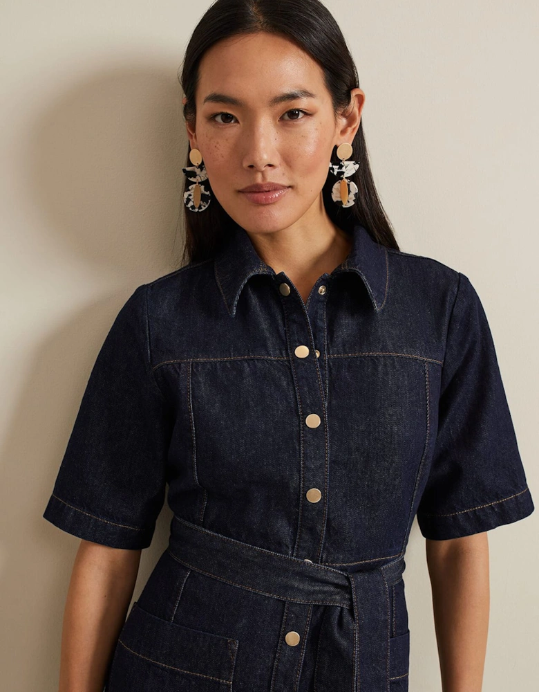 Sonny Denim Midi Dress