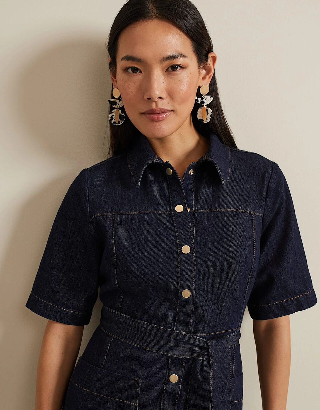 Sonny Denim Midi Dress