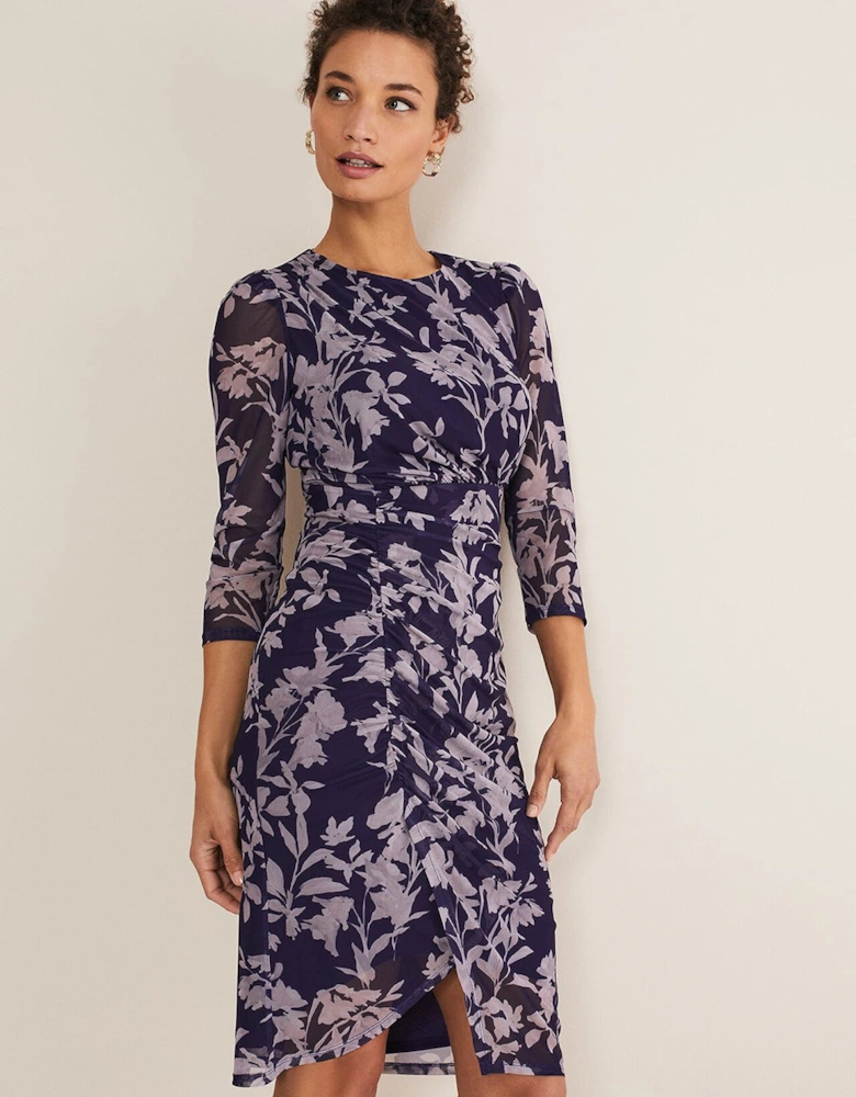 Vera Floral Midi Dress