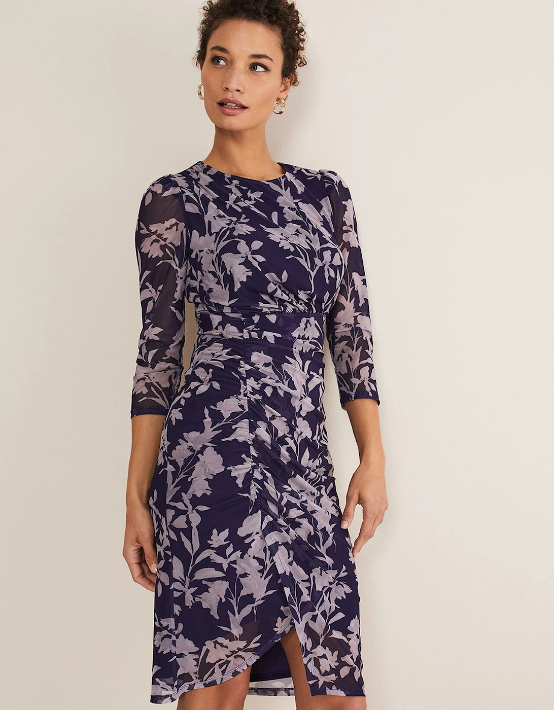 Vera Floral Midi Dress, 9 of 8