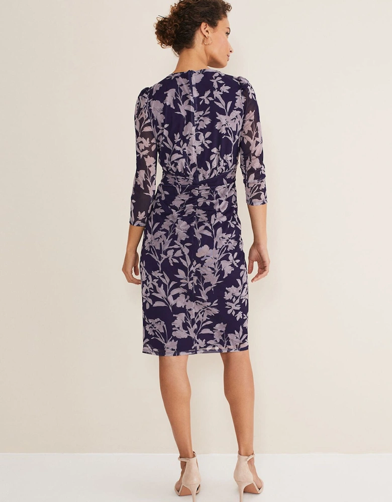 Vera Floral Midi Dress