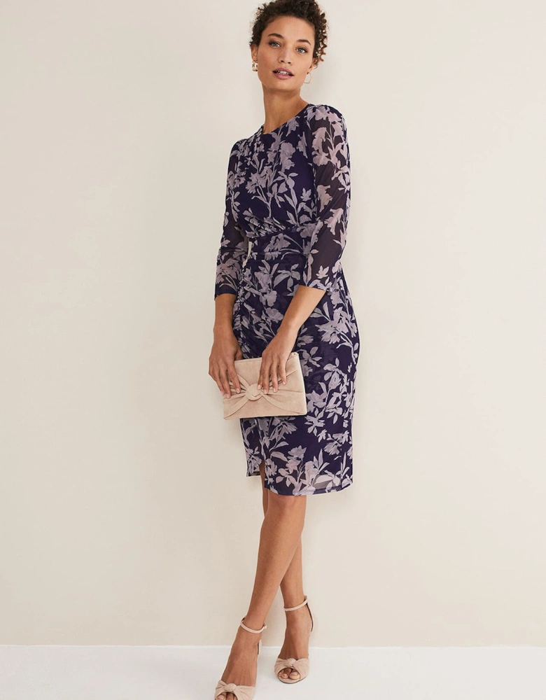 Vera Floral Midi Dress