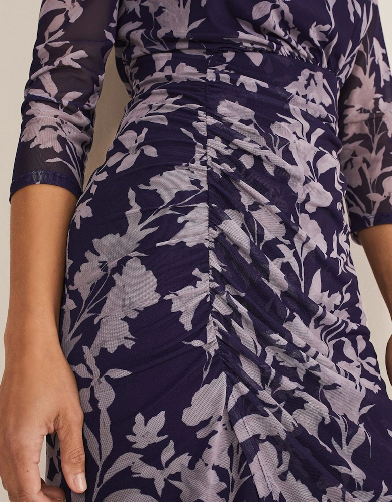 Vera Floral Midi Dress