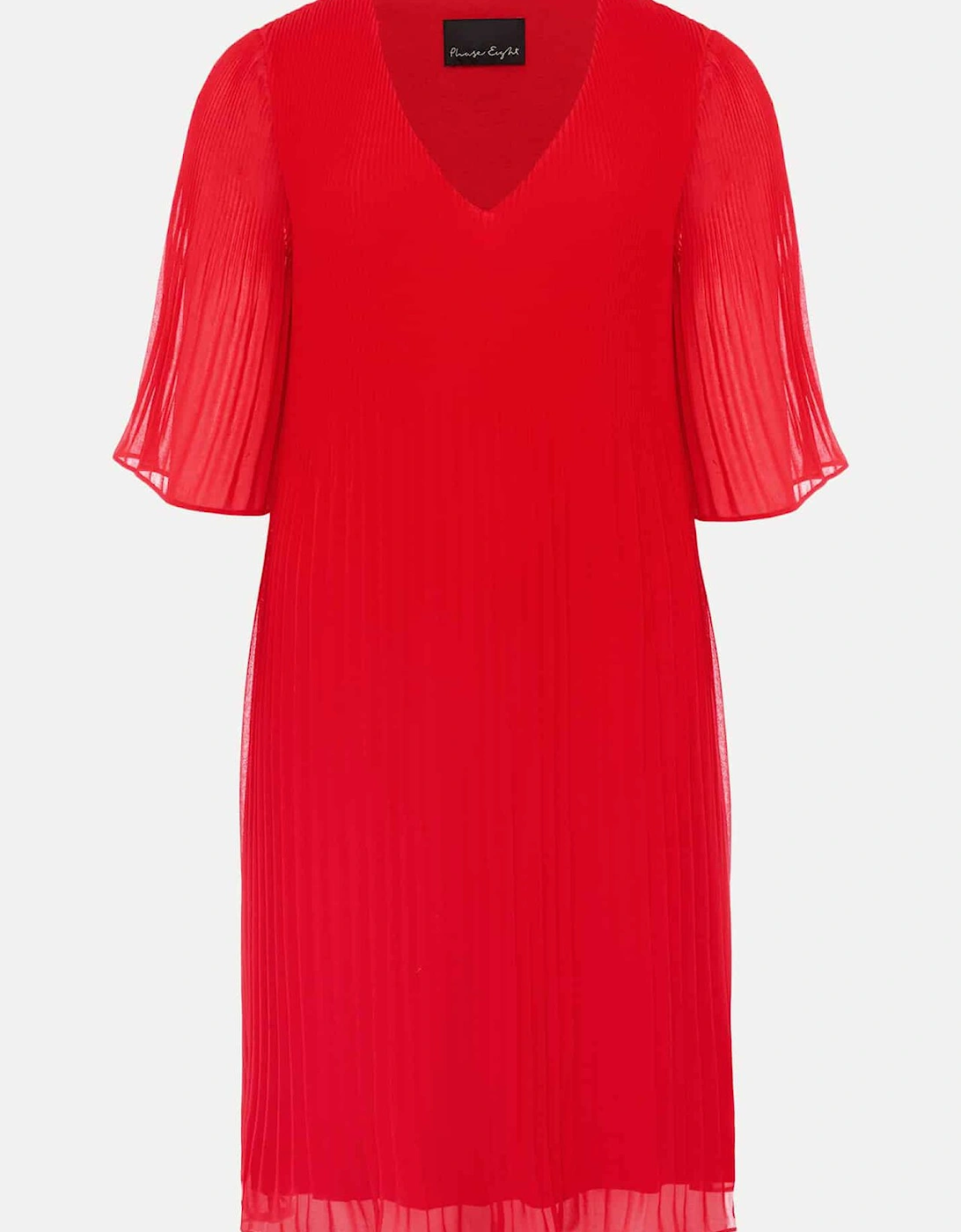 Ella Pleated Shift Dress