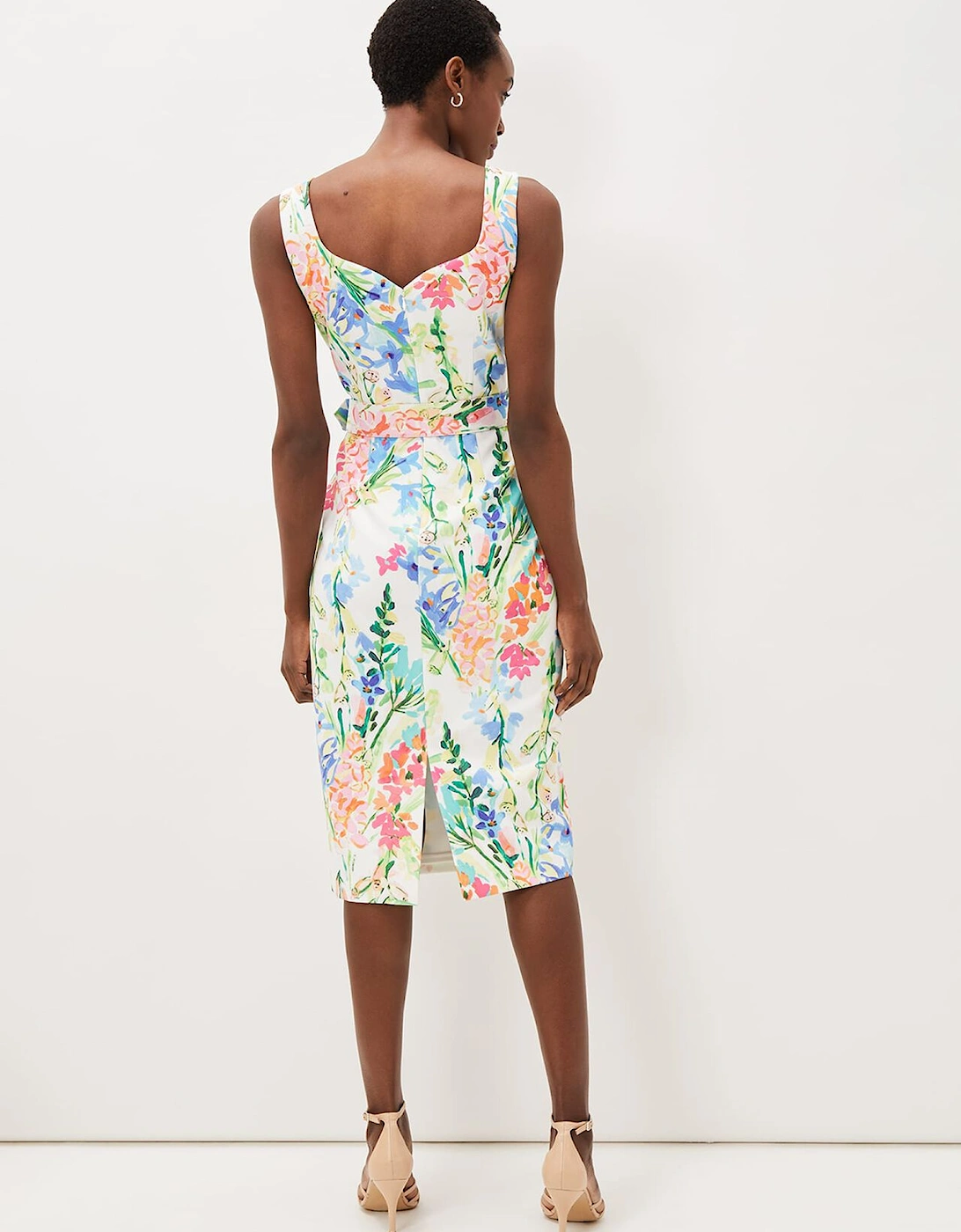 Serina Floral Midi Dress