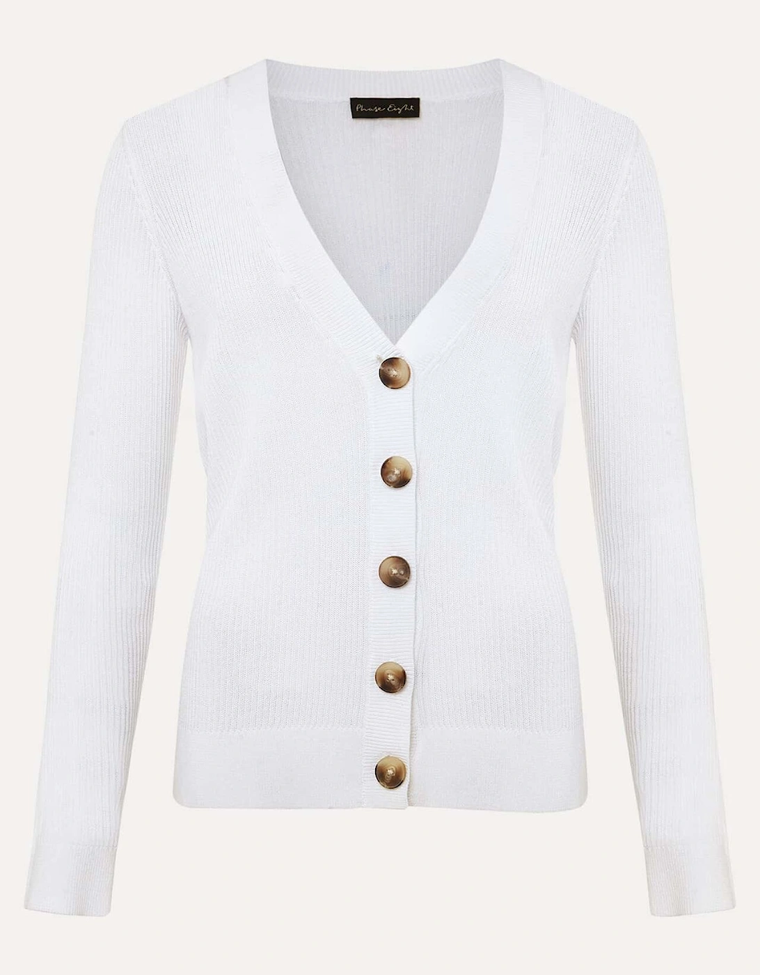 Caryl Ribbed Cardigan