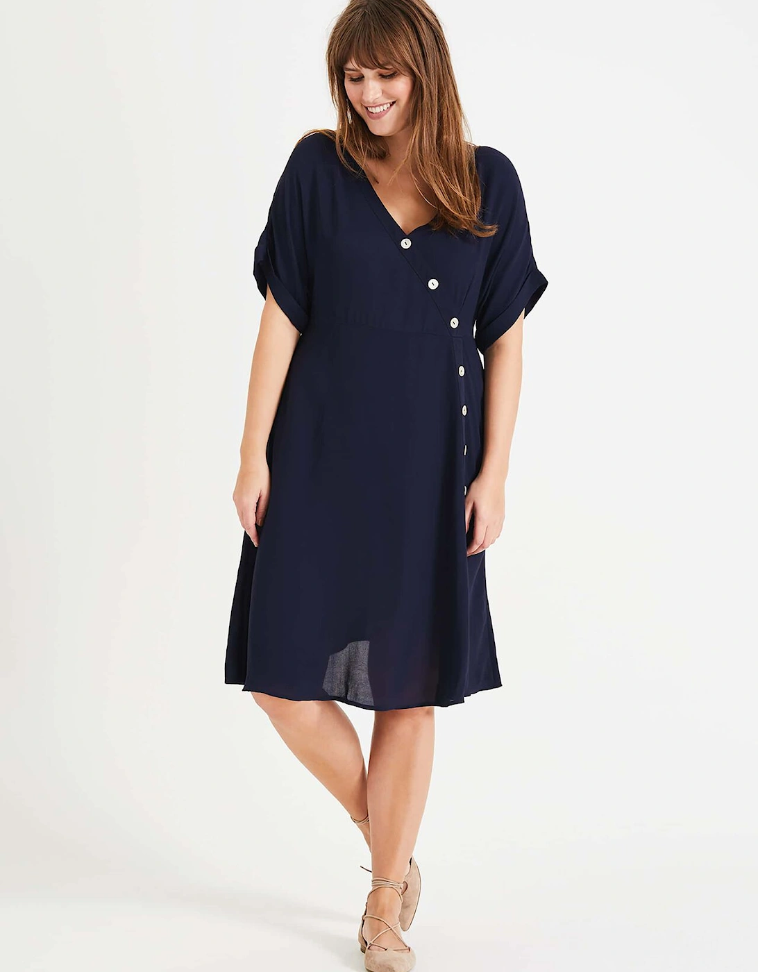 Annalise Button Dress