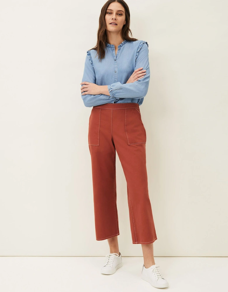 Nora Denim Culotte