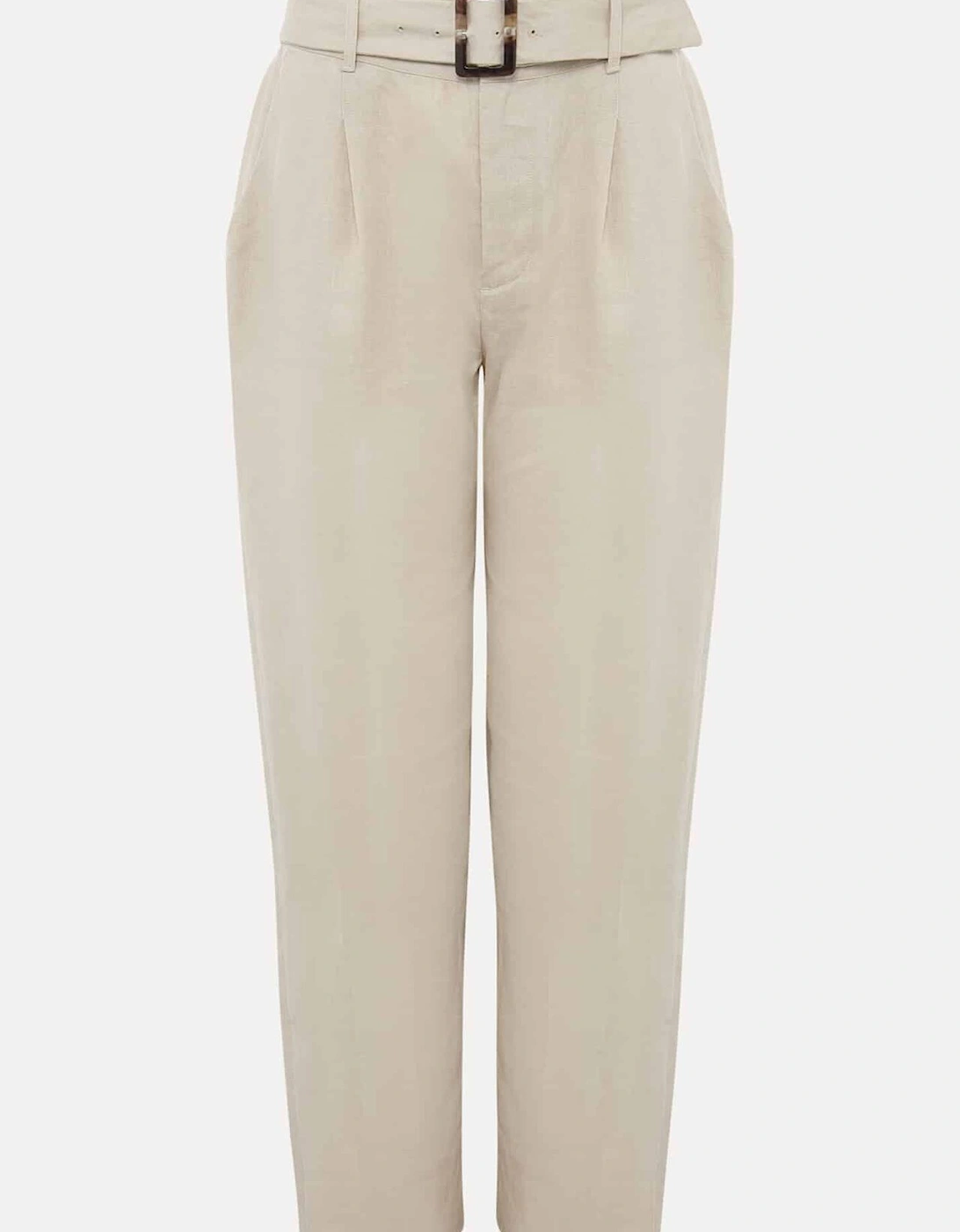 Hazel Linen Tapered Trousers