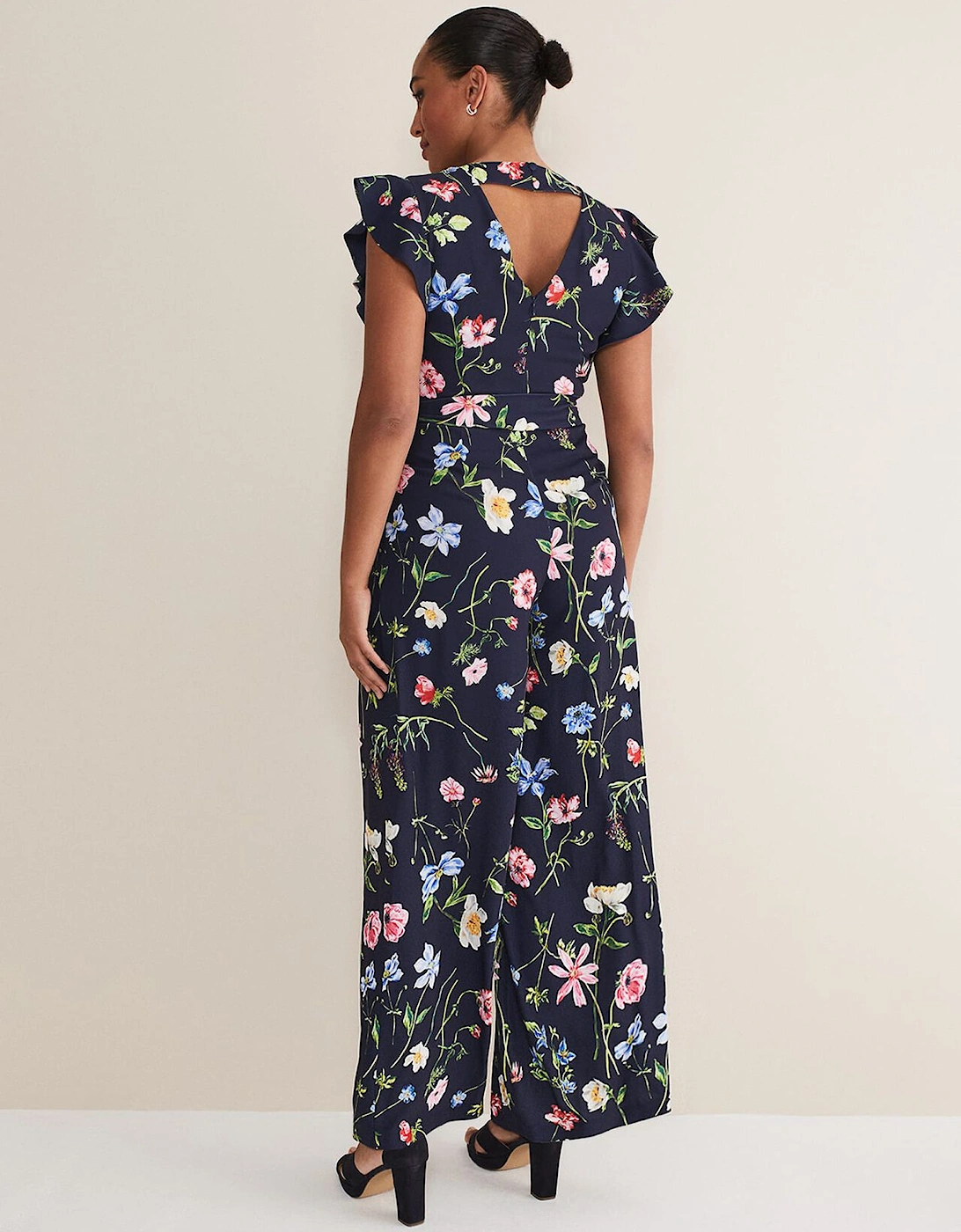 Kallie Floral Wide Leg Jumpsuit