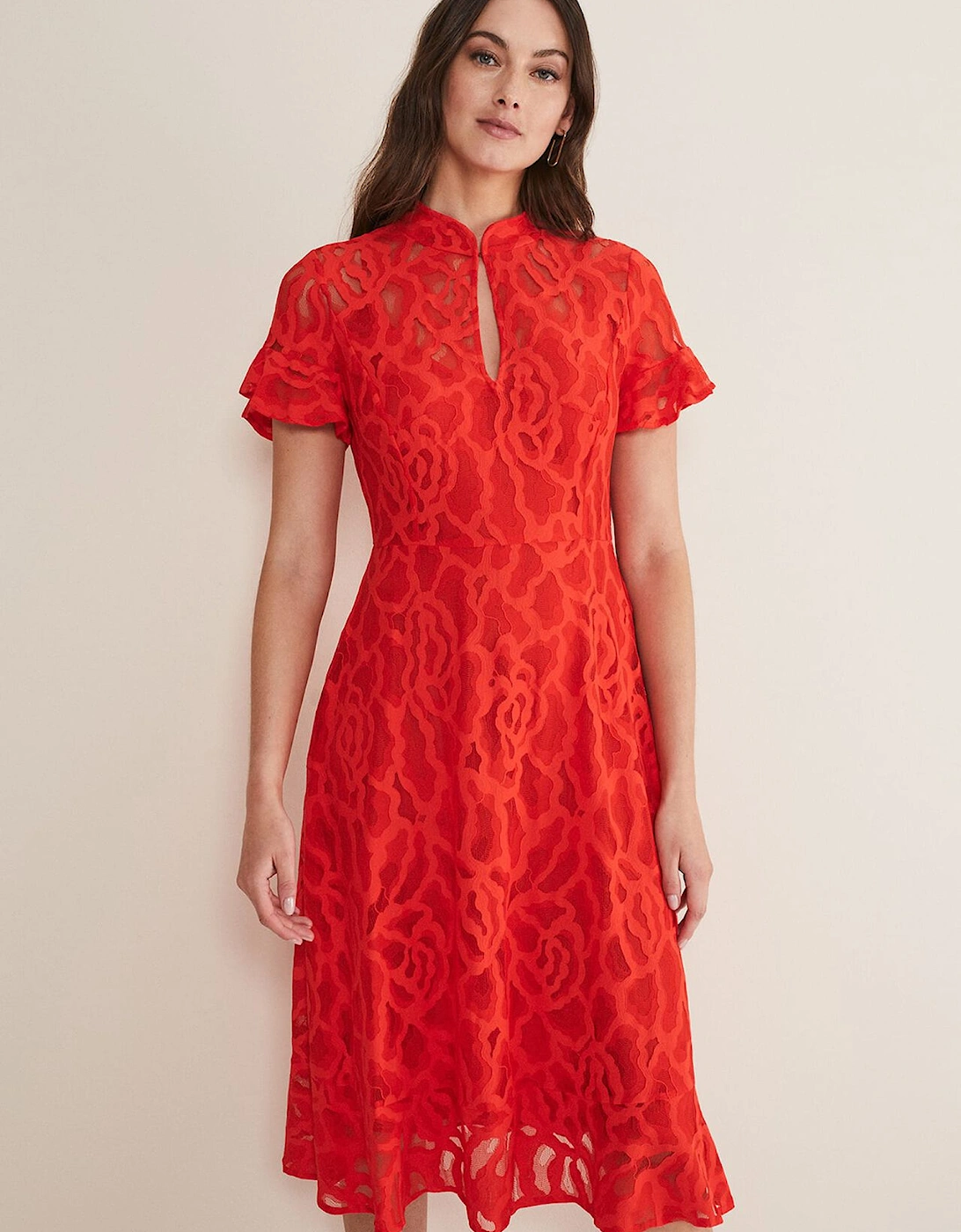 Lulu Lace Midi Dress