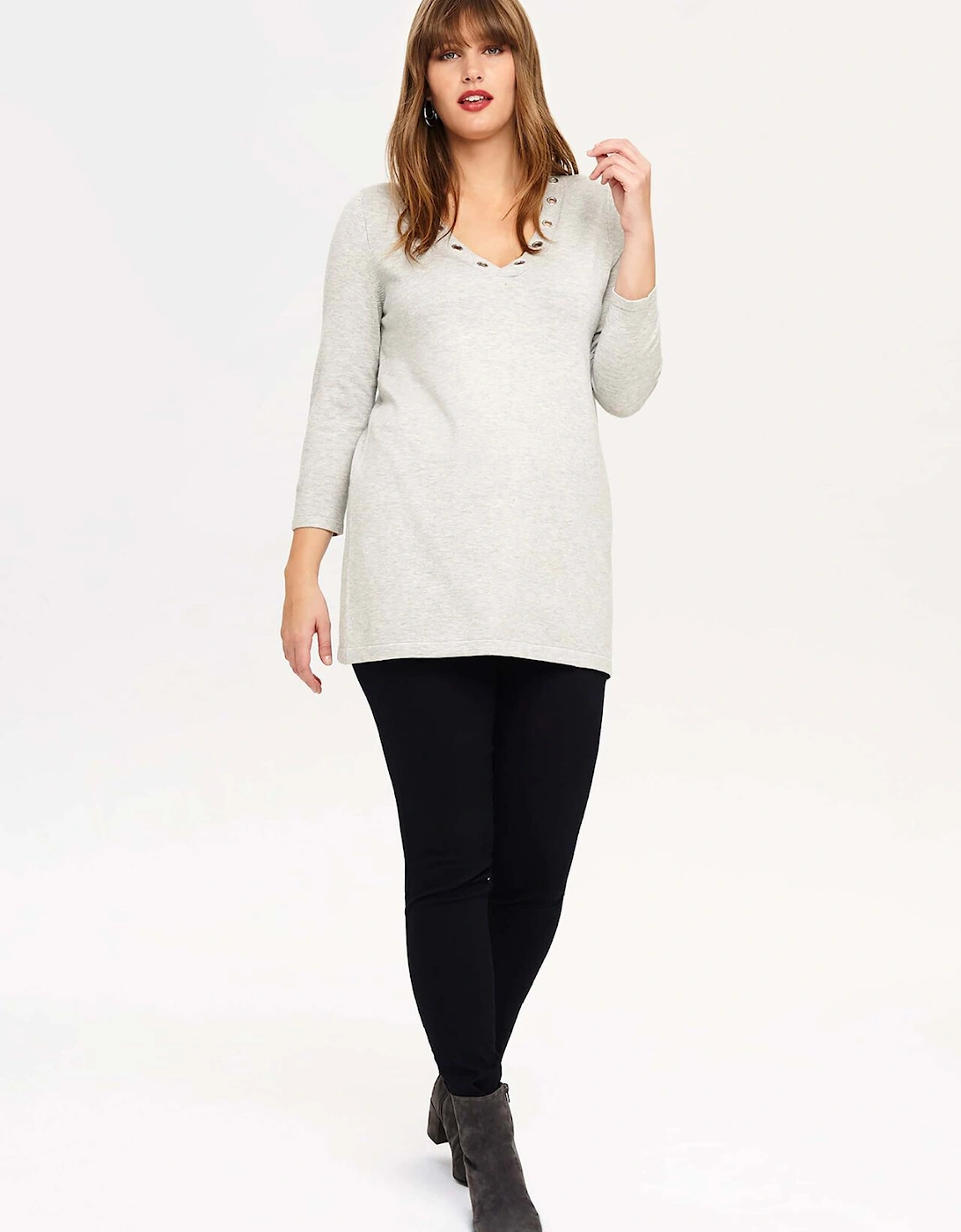 Anna Eyelet Knit Jumper