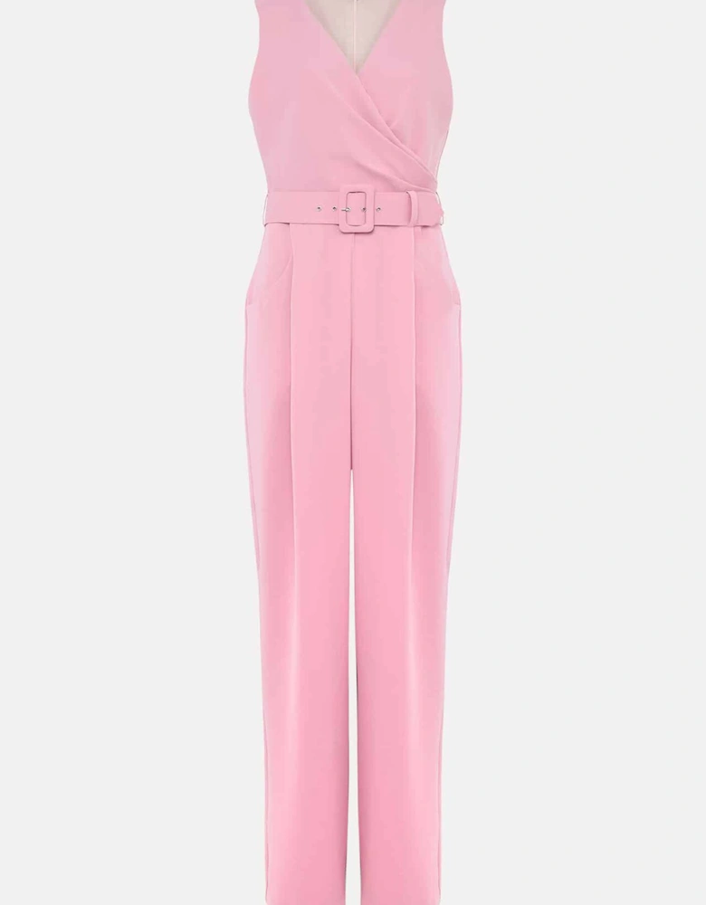 Lissia Pink Wide Leg Jumpsuit