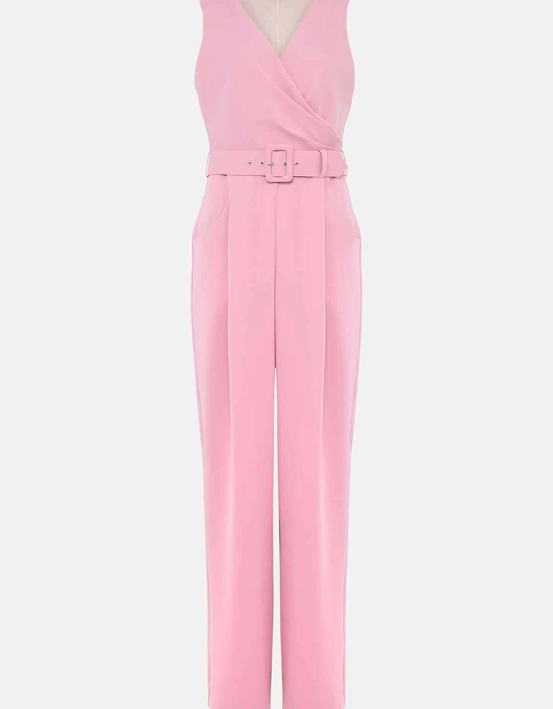 Lissia Pink Wide Leg Jumpsuit