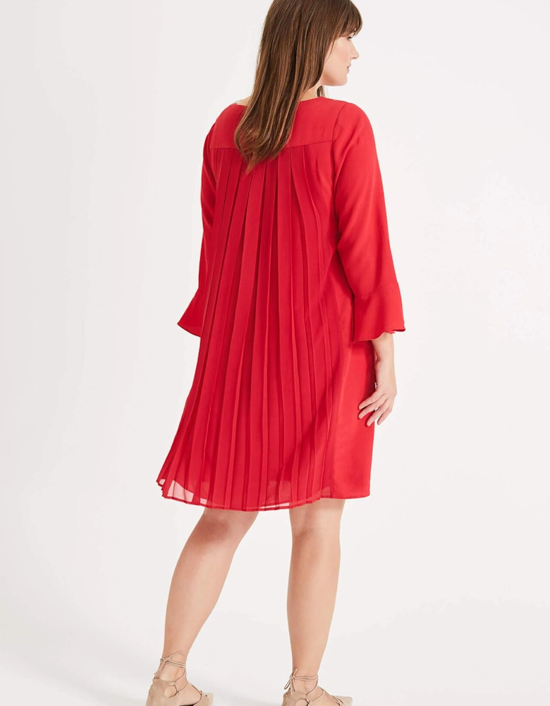 Avery Pleated Back Dress