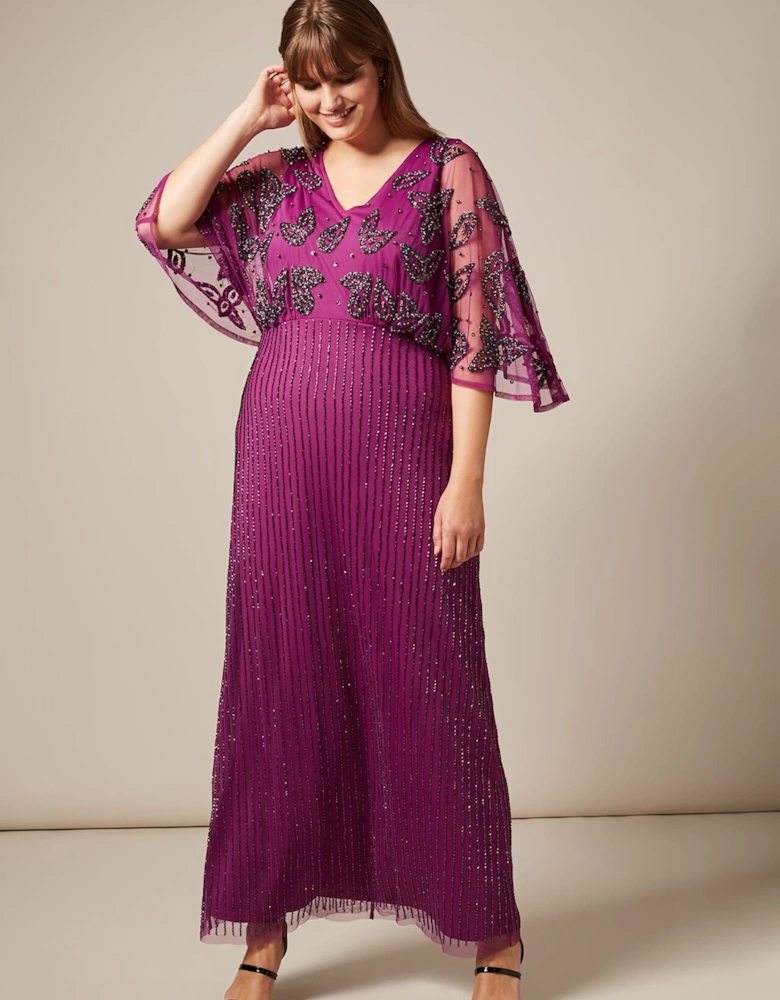 Selene Beaded Maxi Dress