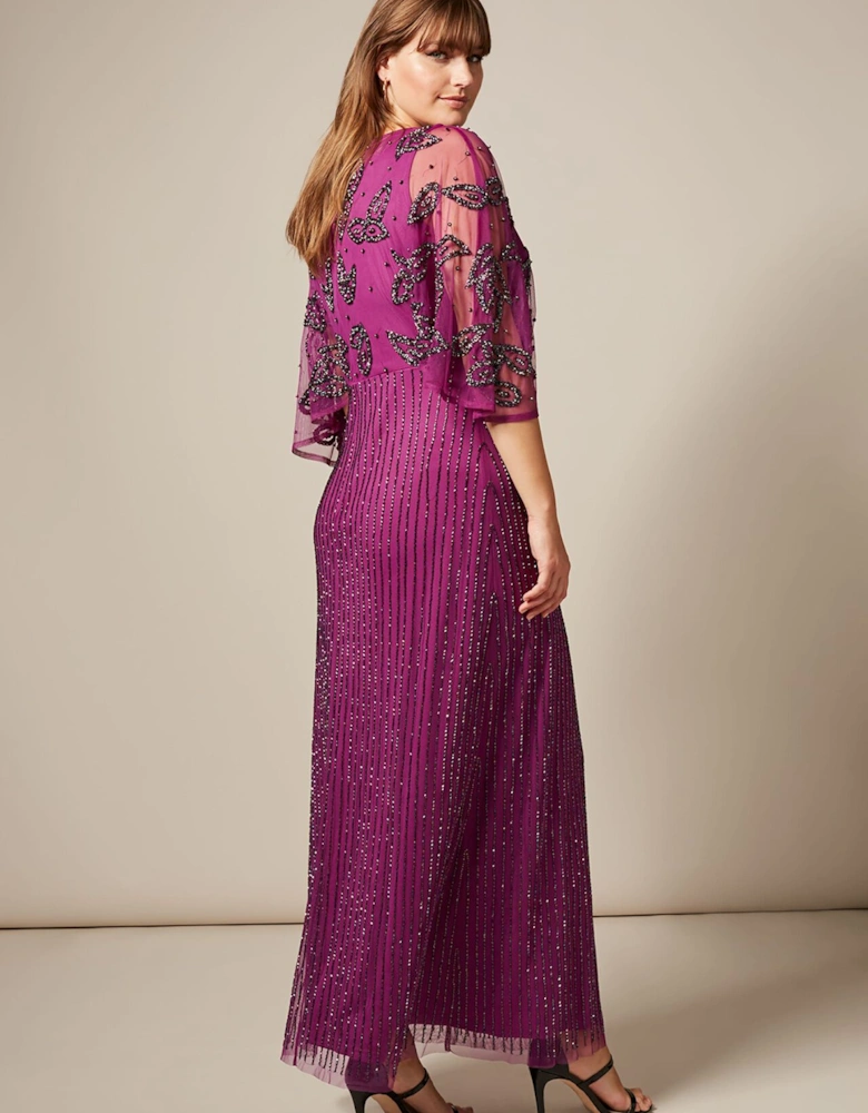 Selene Beaded Maxi Dress