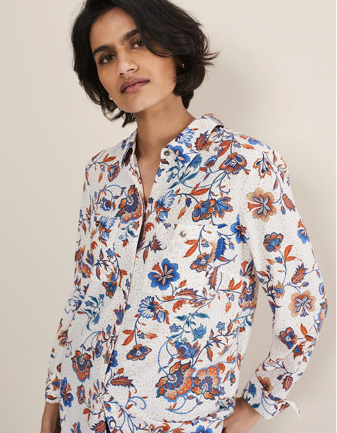 Adriel Floral Shirt, 7 of 6