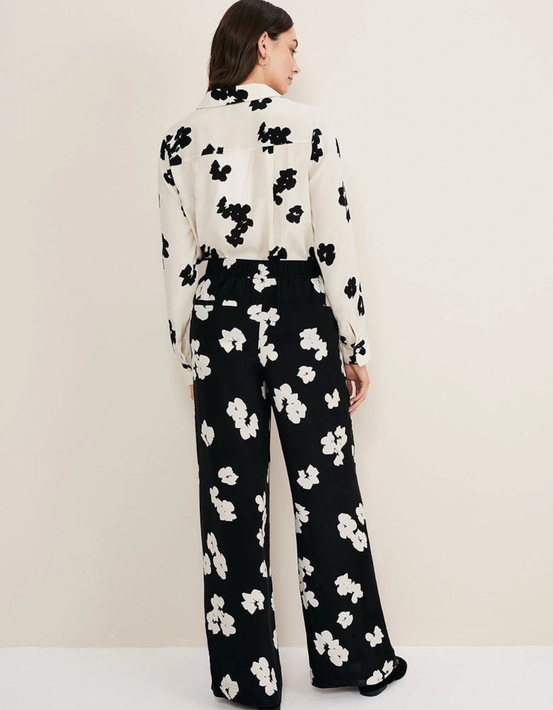 Rae Floral Wide Leg Trouser