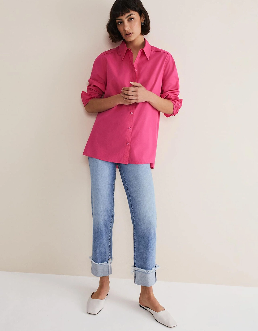 Pink Cotton Shirt