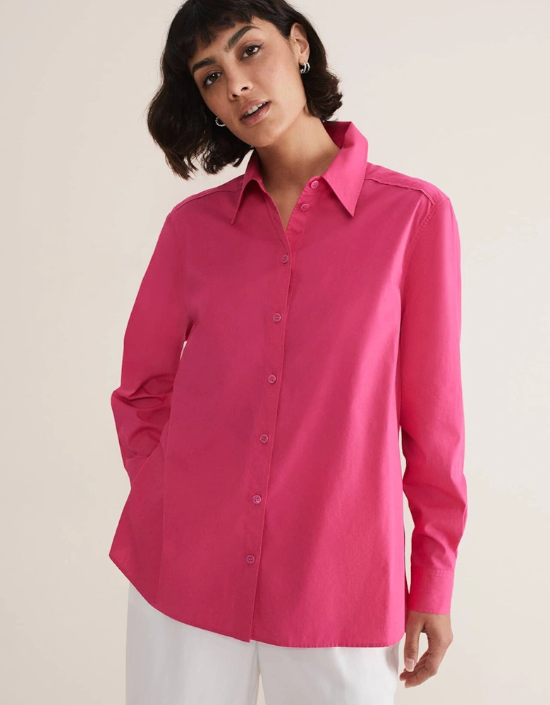 Pink Cotton Shirt