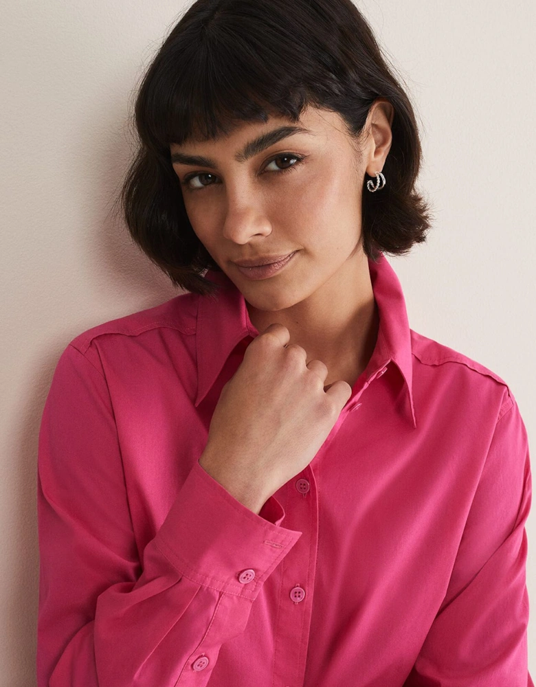 Pink Cotton Shirt