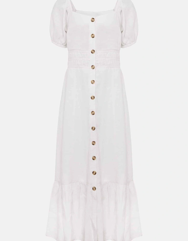 Maribella Linen Midi Dress