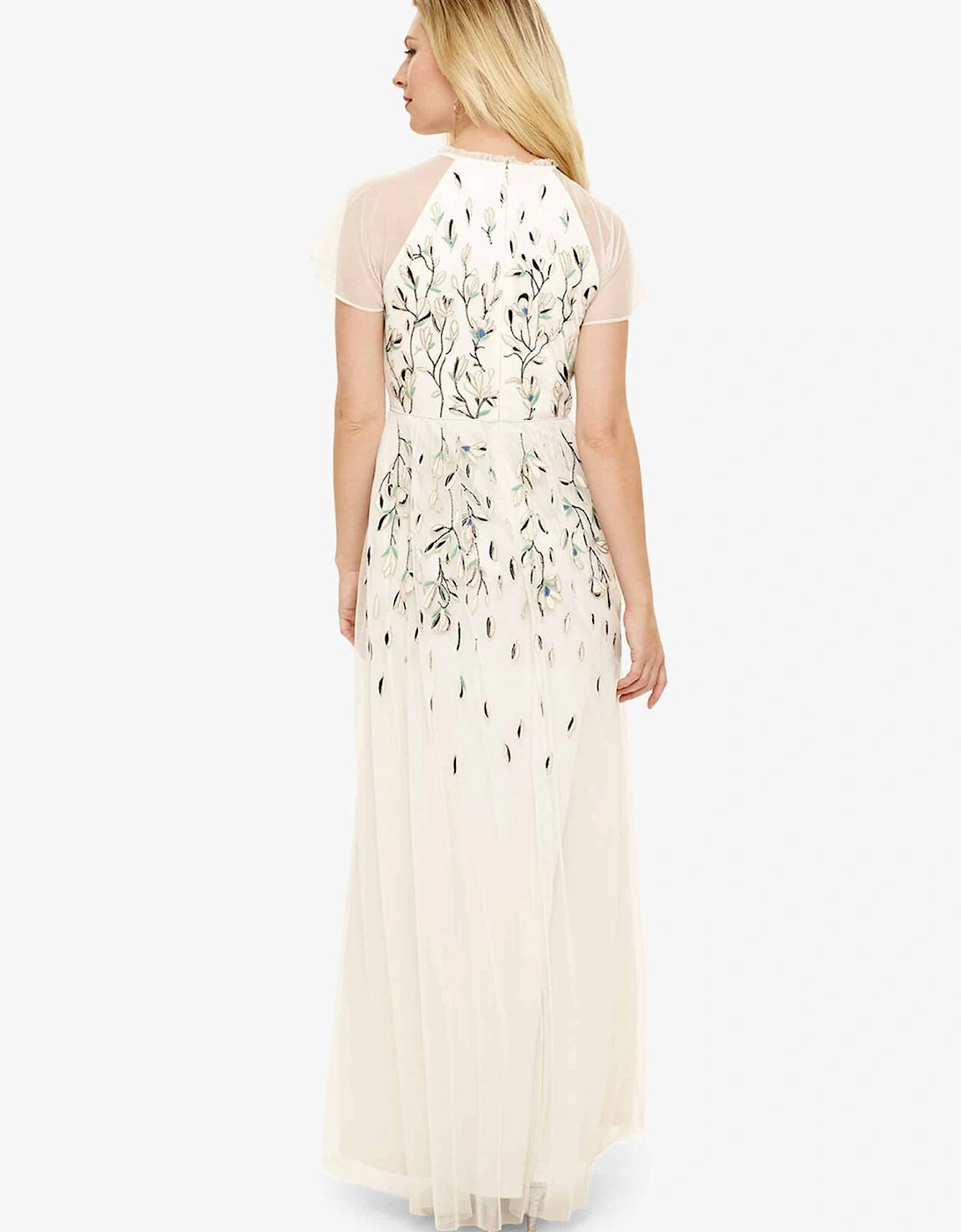 Colette Embroidered Maxi Dress