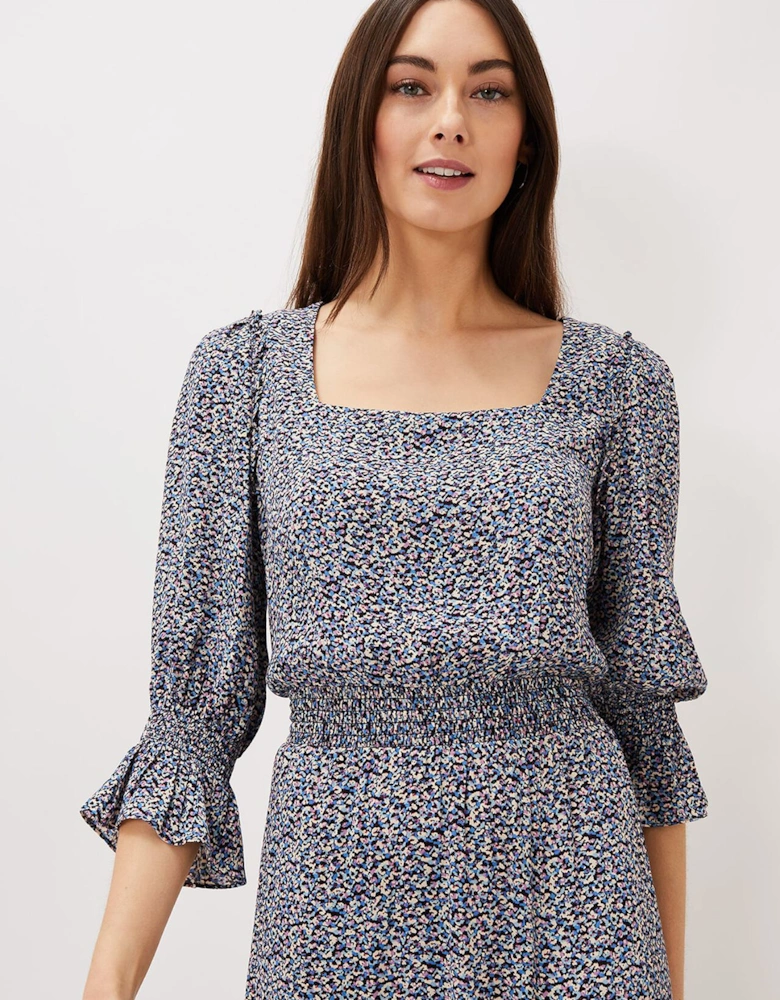 Millie Ditsy Print Dress