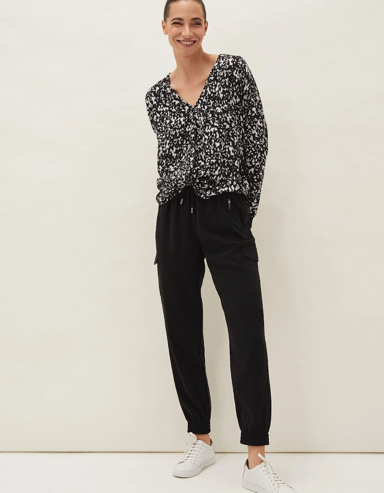 Oakleigh Twist Front Blouse