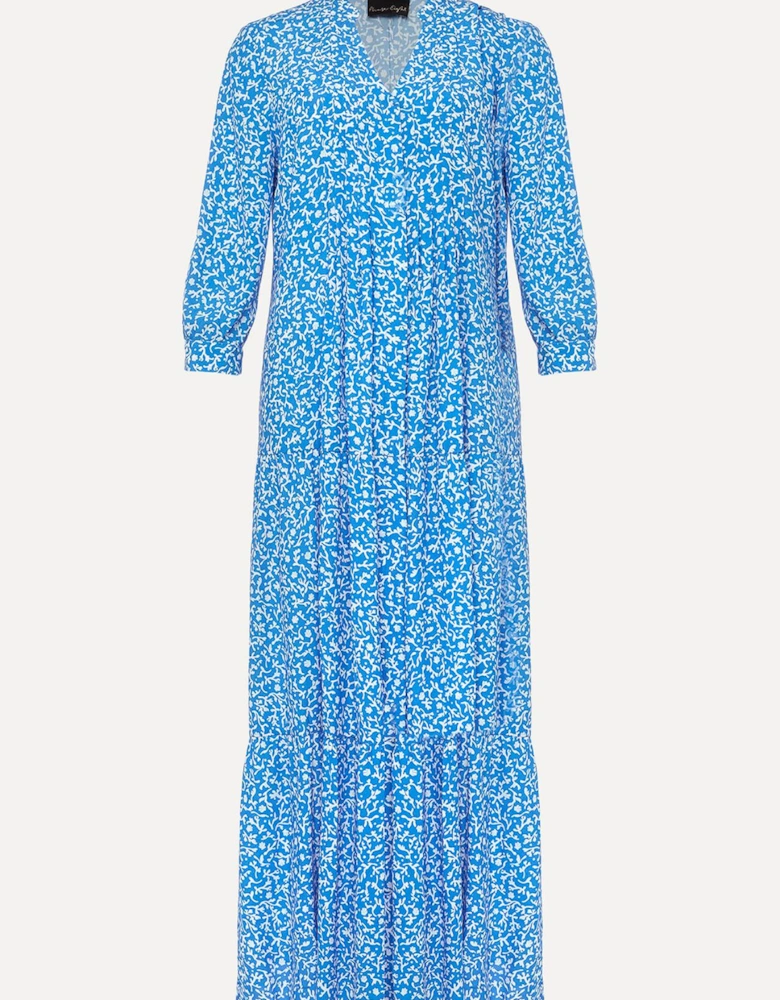 Penele Ditsy Print Maxi Dress