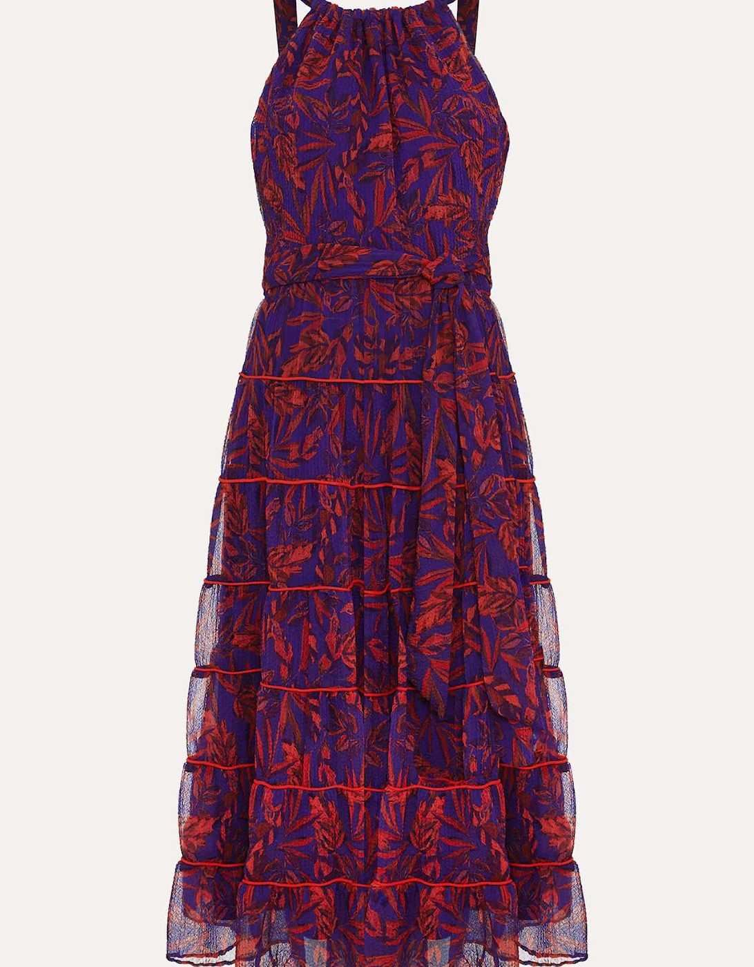 Gillian Halterneck Midi Dress