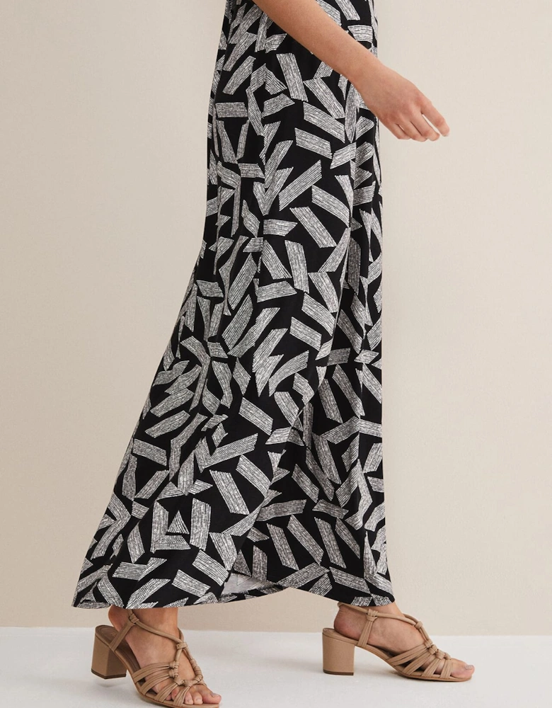 Siobhan Abstract Maxi Dress