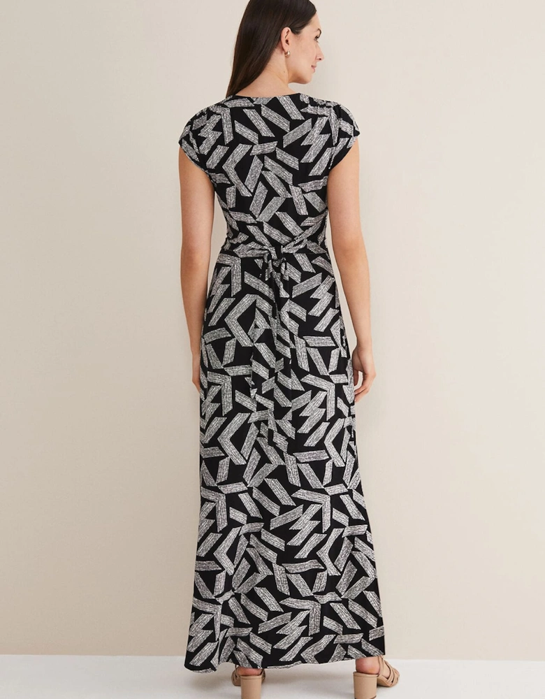 Siobhan Abstract Maxi Dress